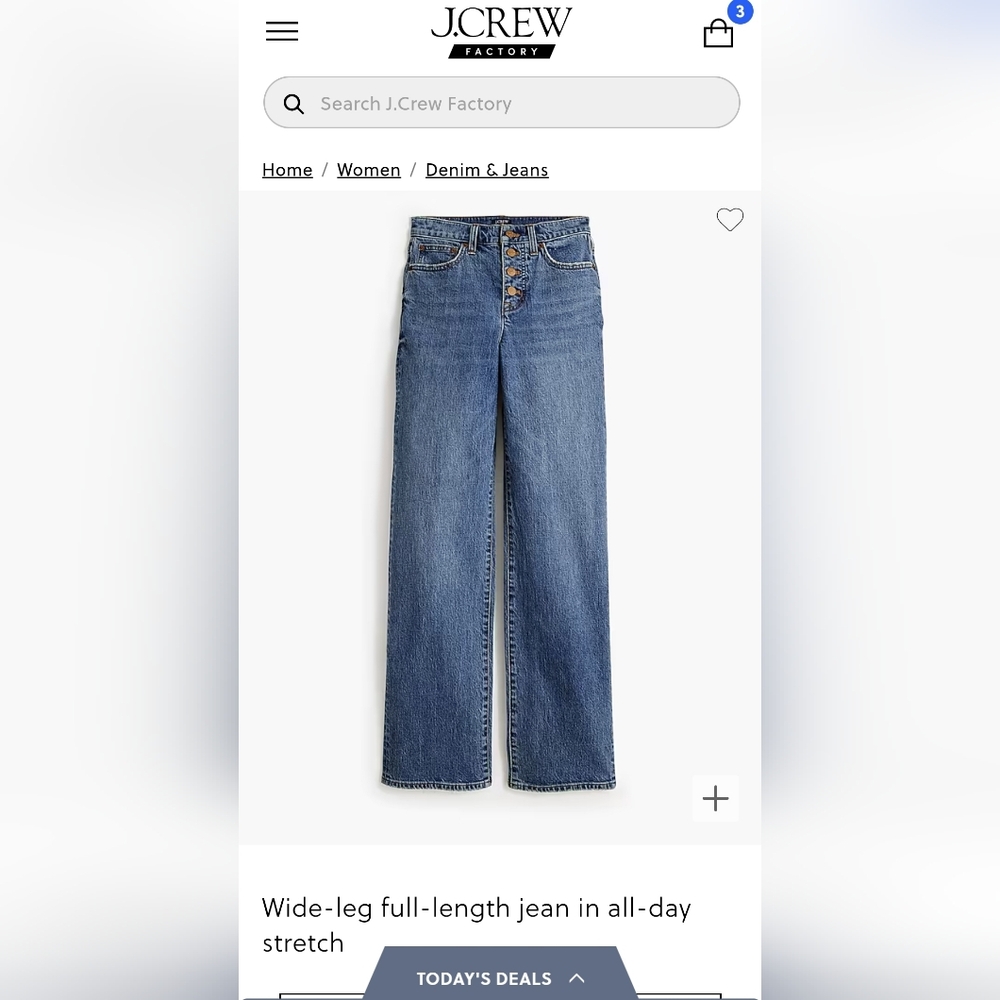 NWT Jcrew jeans, sz 30